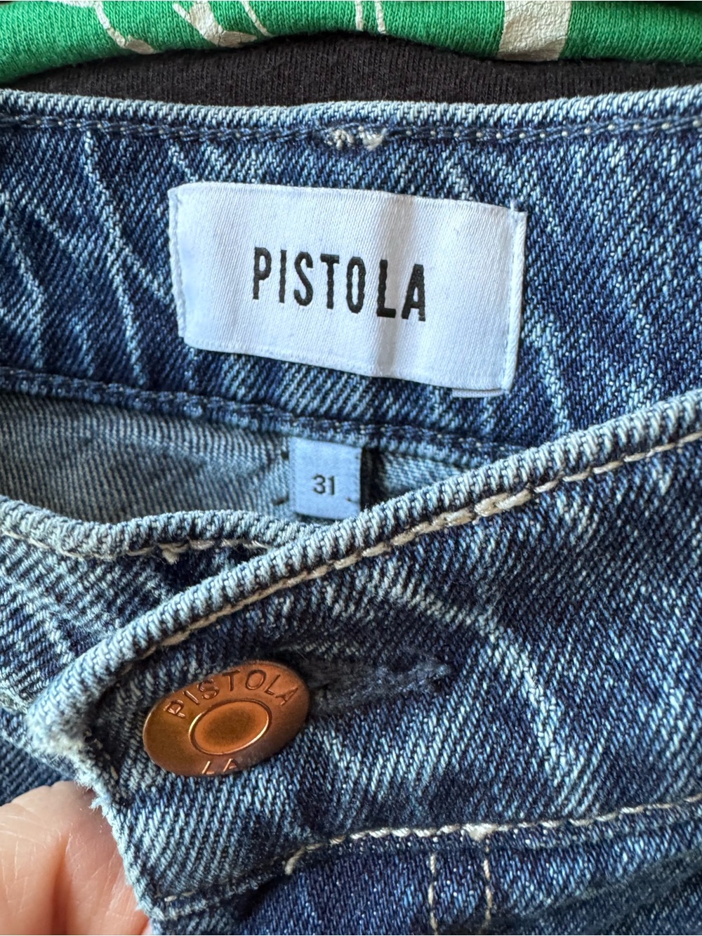 Pistola Turner Super High Rise blue size 31 - Picture 4 of 4